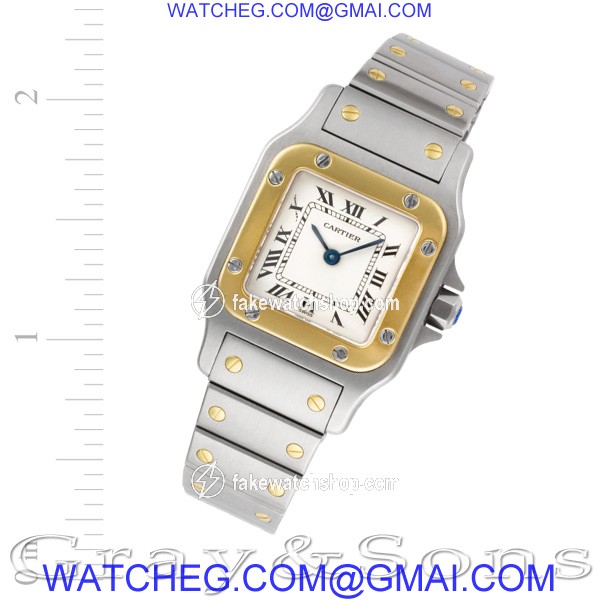 Cartier w20012C4 Santos Quartz Male Stainless Steel