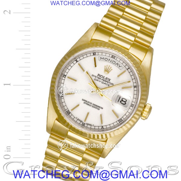 Rolex 18238 Day-Date Automatic Male 18k yellow gold