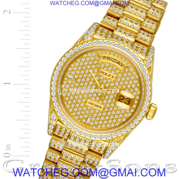 Rolex 18038 Day-Date Automatic Male 18k yellow gold