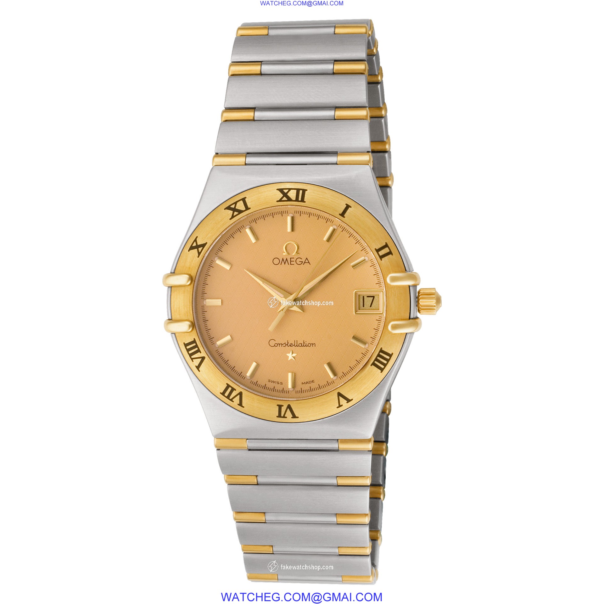 Omega 396.1201 Constellation Quartz Male Stainless Steel