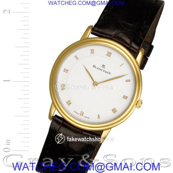 Blancpain 0021 Villeret Manual Male 18k yellow gold