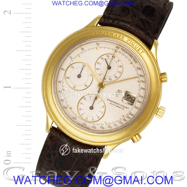 Audemars Piguet ST25644 Huitieme Automatic Male 18k yellow gold