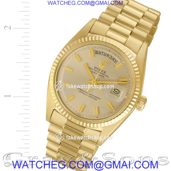 Rolex 1803 Day-Date Automatic Male 18k yellow gold