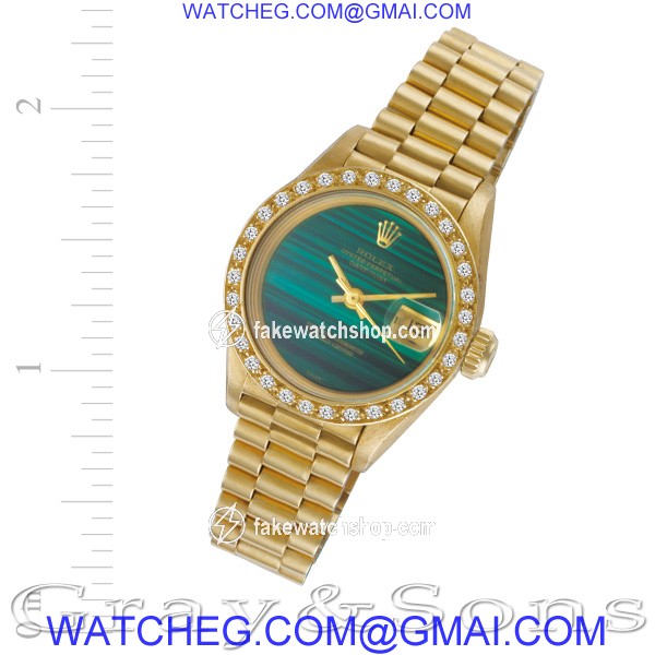 Rolex 69178 Datejust Automatic Female 18k yellow gold