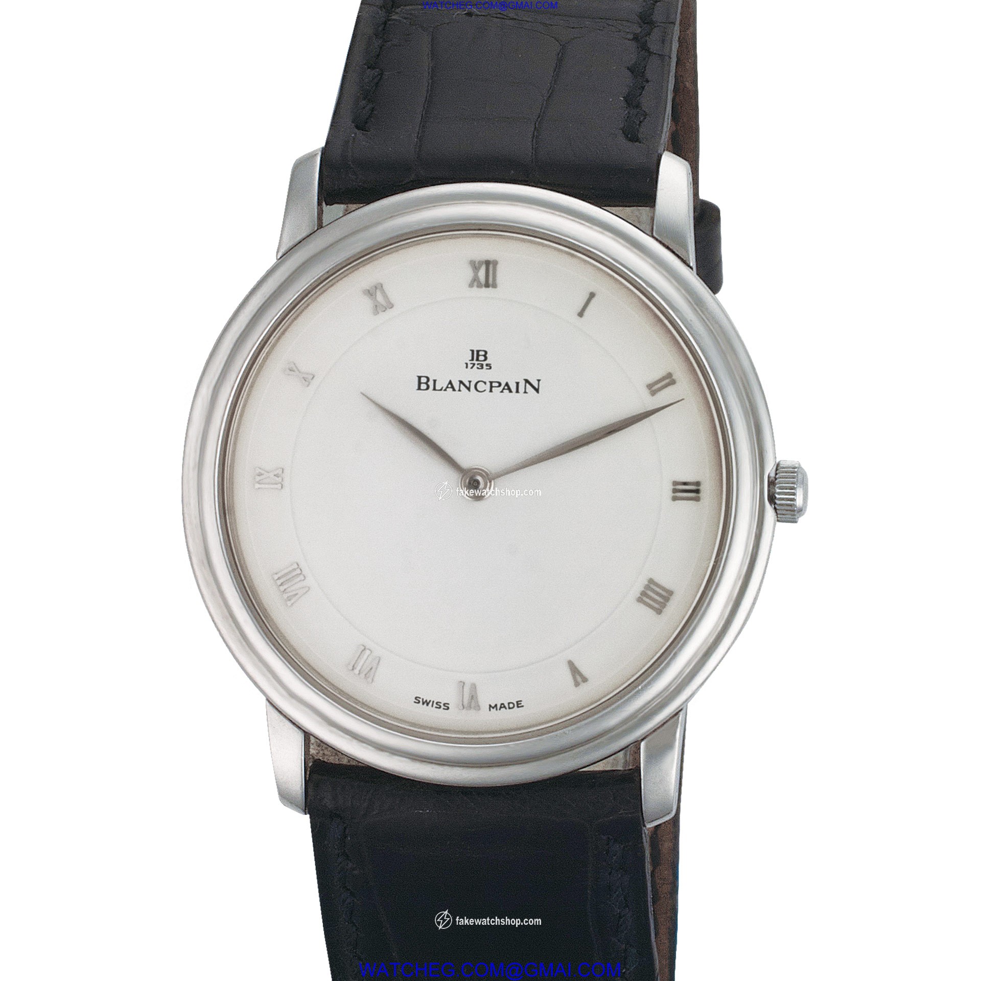 Blancpain 0021-3427-55 Villeret Manual Male Platinum