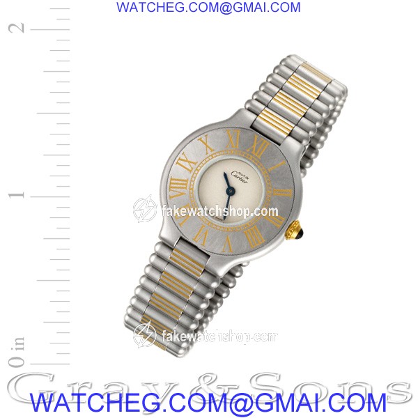 Cartier Cartier 1887 Must 21 Quartz Female Stainless Steel