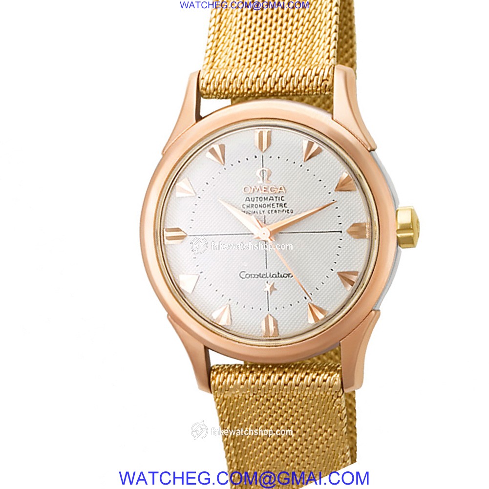 Omega Omega 4261 Constellation Automatic Male Stainless Steel & Gold Plated