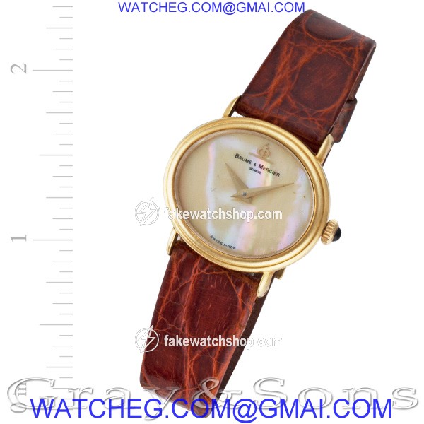 Baume & Mercier 754413 Classic Manual Female 18k yellow gold