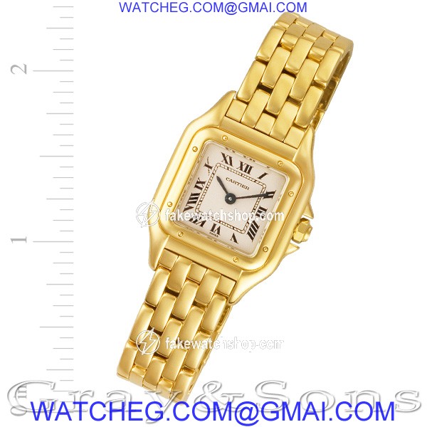 Cartier W25022B9 Panthere Quartz Female 18k yellow gold