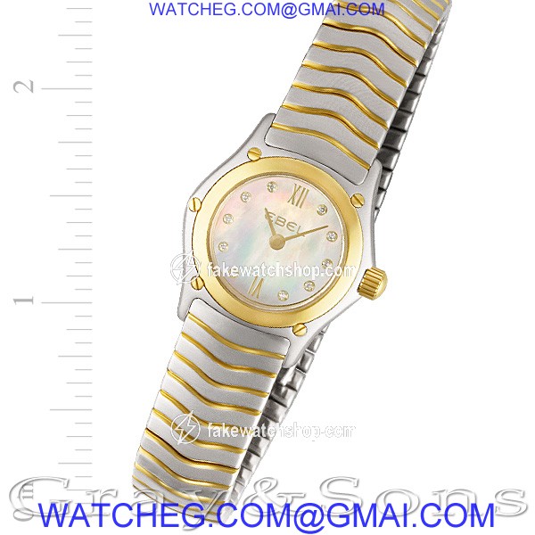 Ebel 1656F01 Classic Wave Quartz Female Stainless Steel