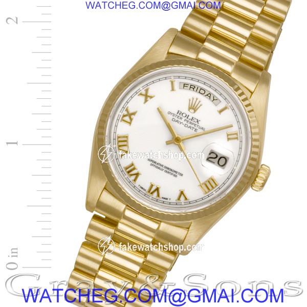 Rolex 18038 Day-Date Automatic Male 18k yellow gold