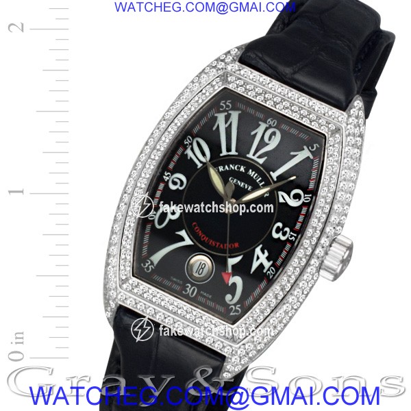 Franck Muller MEN SC Conquistador Automatic Unisex 18k White Gold