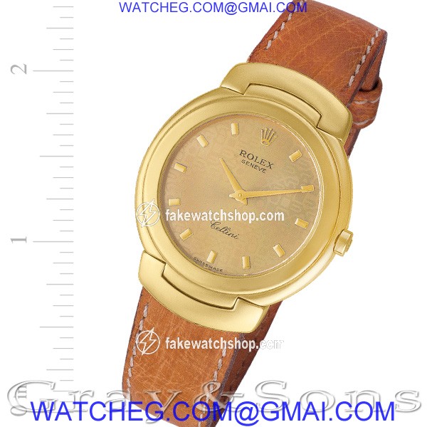 Rolex 6622 Cellini Quartz Male 18k yellow gold