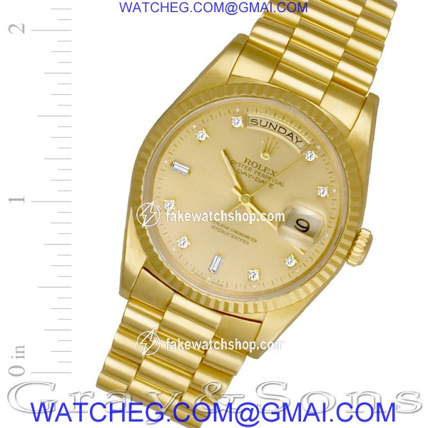Rolex 18238 Day-Date Automatic Male 18k yellow gold