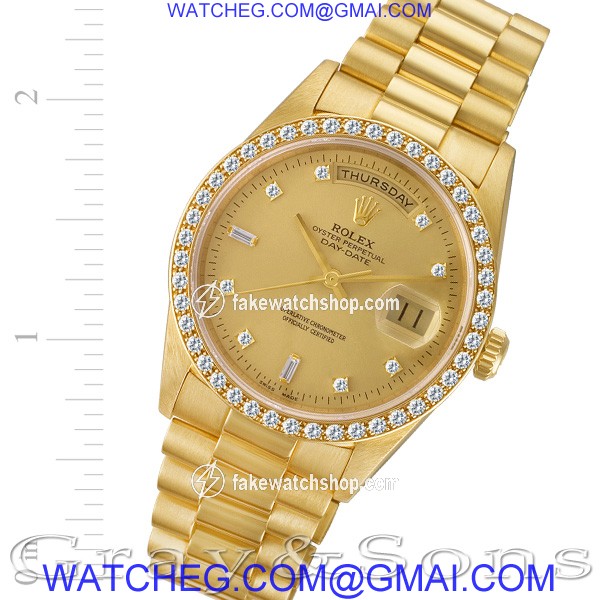 Rolex 18238 Day-Date Automatic Male 18k yellow gold