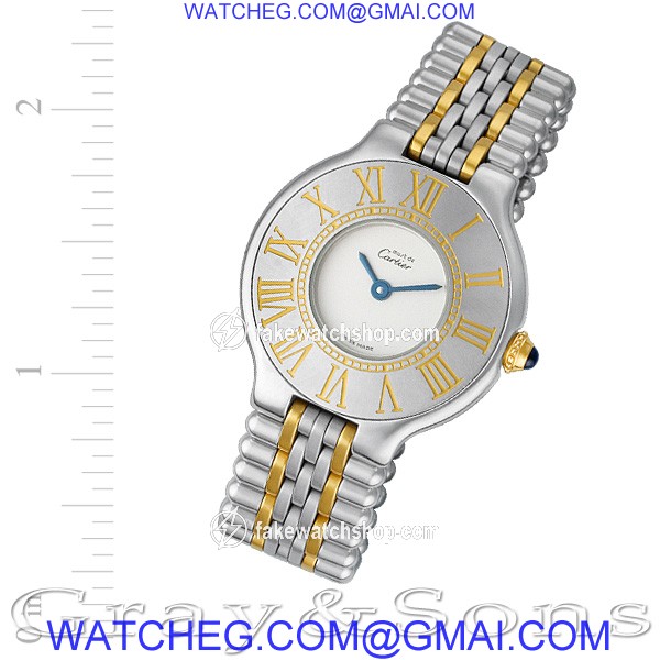 Cartier 125000P Must de Quartz Female Stainless Steel