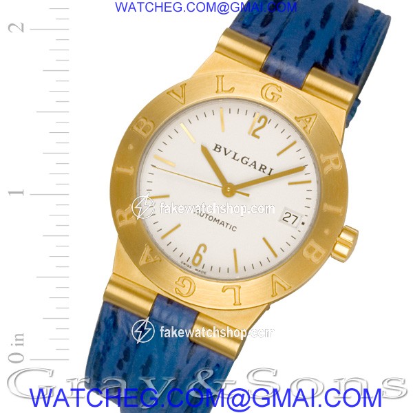 Bvlgari LC 35 G Diagono Automatic Male 18k yellow gold