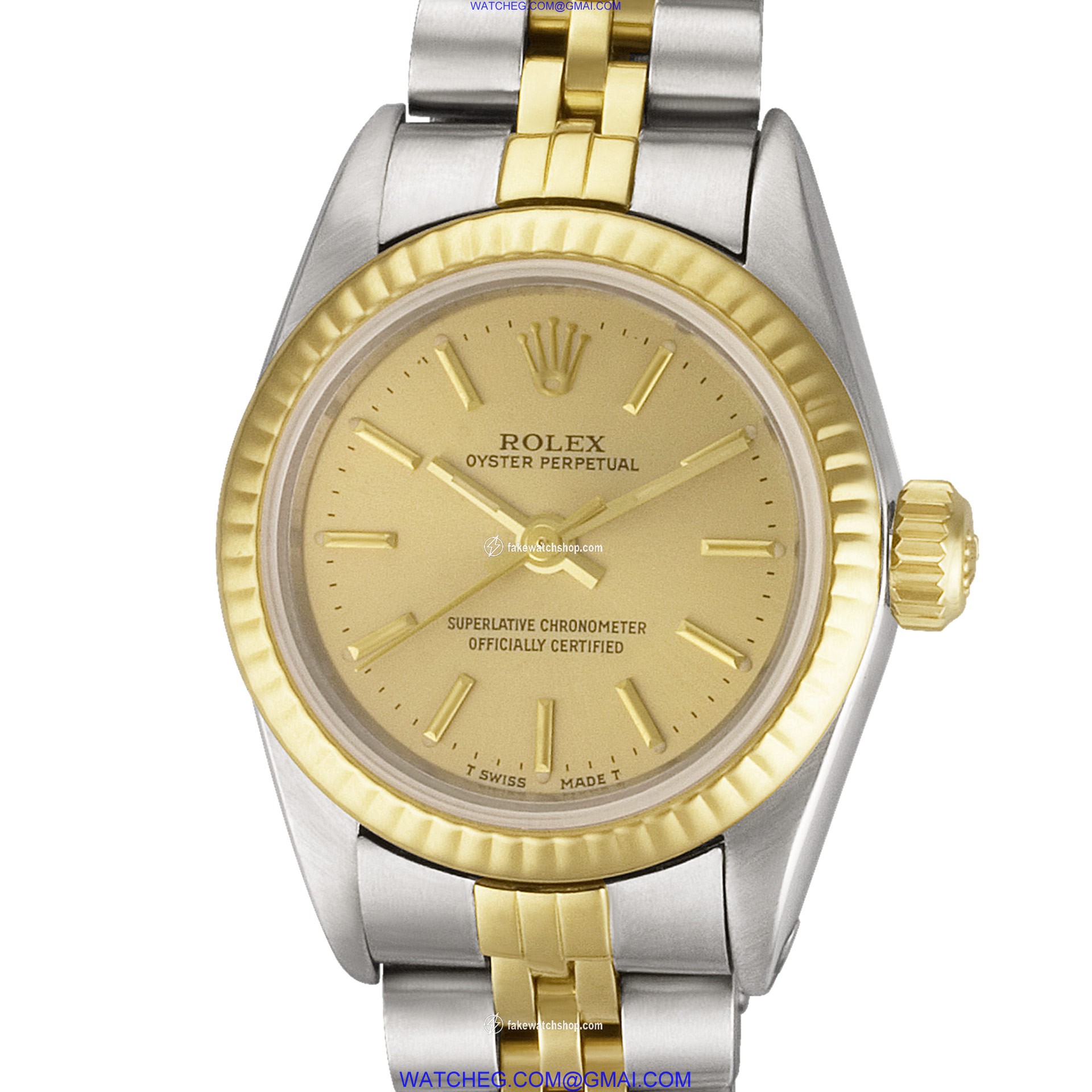 Rolex 67193 Oyster Perpetual Automatic Female Stainless Steel