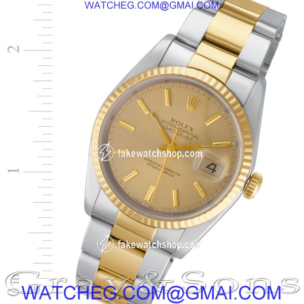 Rolex 16233 Datejust Automatic Male Stainless Steel