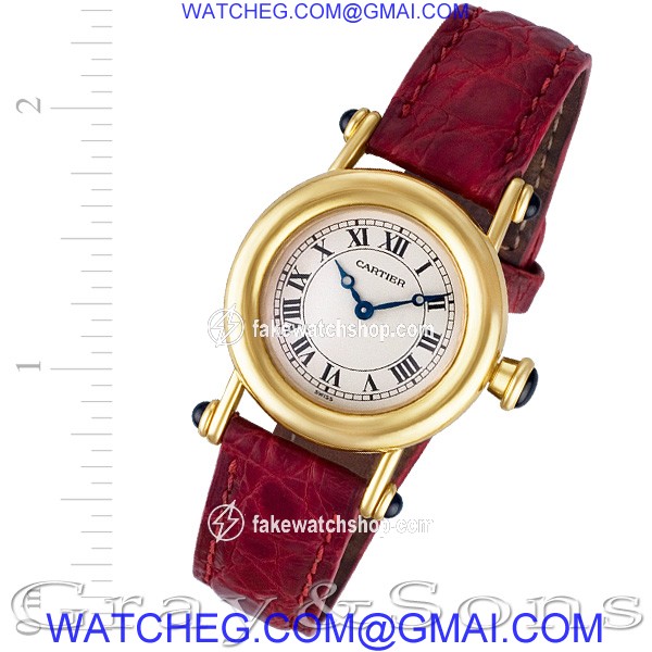 Cartier 1440 Diablo Quartz Female 18k yellow gold