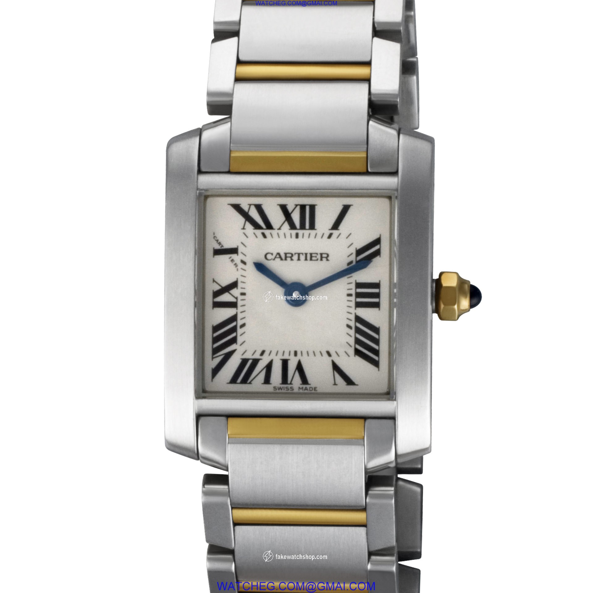 Cartier W51007Q4 Tank Francaise Quartz Female Stainless Steel