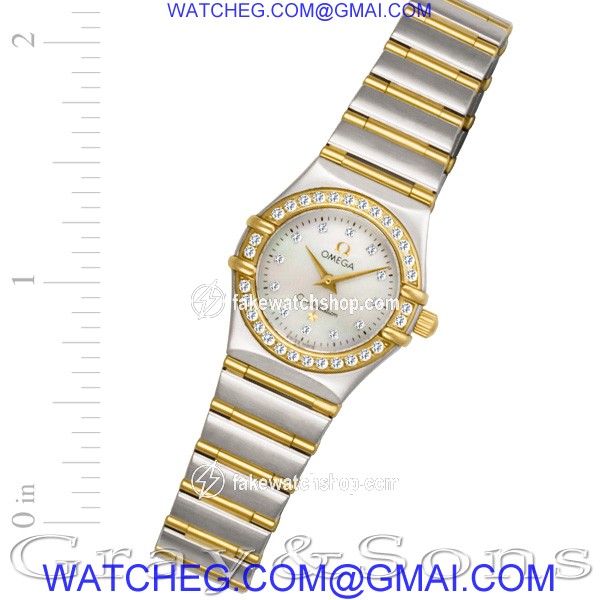 Omega 1267.75.00 Constellation Quartz Female Stainless Steel