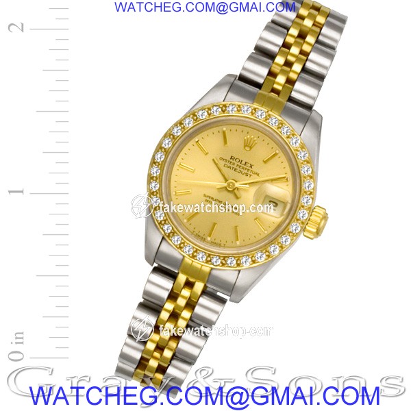 Rolex 69173 Datejust Automatic Female Stainless Steel