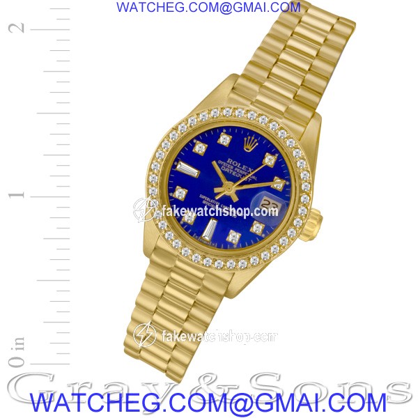 Rolex 6917 Datejust Automatic Female 18k yellow gold