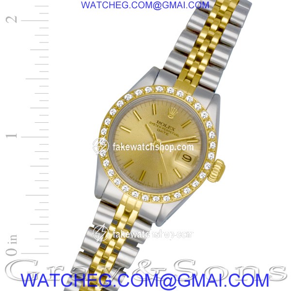 Rolex 6917 Date Automatic Female Stainless Steel