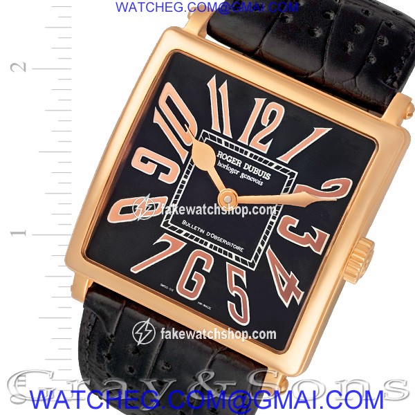 Roger Dubuis 12/28 Golden Square Automatic Male 18k yellow gold