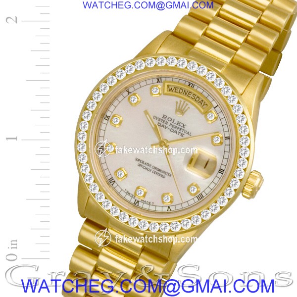 Rolex 18038 Day-Date Automatic Male 18k yellow gold