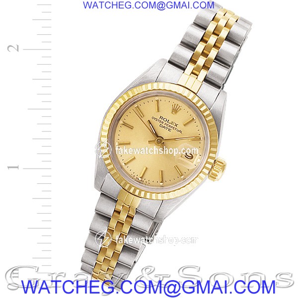 Rolex 6917 Date Automatic Female Stainless Steel