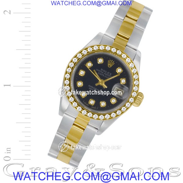 Rolex 69173 Datejust Automatic Female Stainless Steel