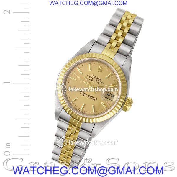 Rolex 69173 Datejust Automatic Female Stainless Steel