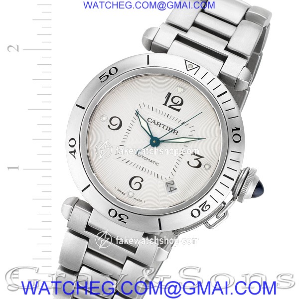 Cartier W31040H3 Pasha Automatic Male Stainless Steel