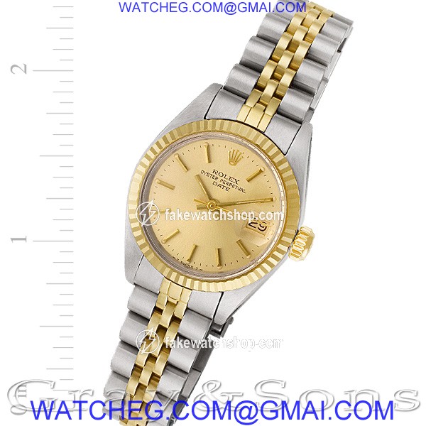 Rolex 6917 Date Automatic Female Stainless Steel