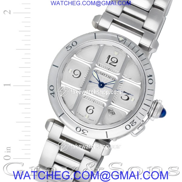 Cartier W31017H3 Pasha Automatic Male Stainless Steel