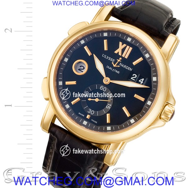 Ulysse Nardin 246-55 GMT-Master II Automatic Male 18k yellow gold