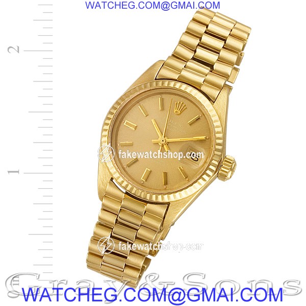 Rolex 6917 Datejust Automatic Female 18k yellow gold