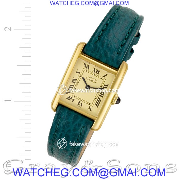 Cartier Cartier 1901 Tank Manual Female plaque