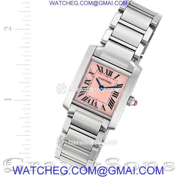 Cartier W51028Q3 Tank Francaise Quartz Female Stainless Steel