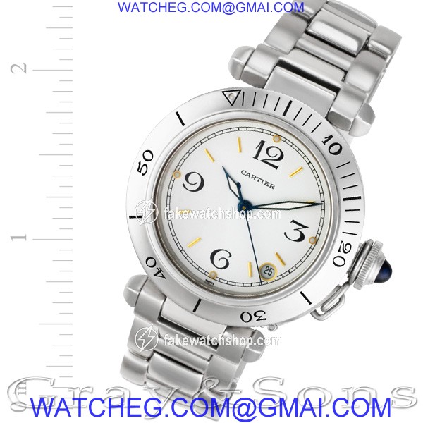 Cartier W31074M7 Pasha Automatic Unisex Stainless Steel