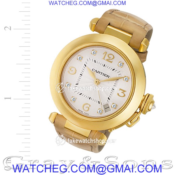 Cartier WJ11891G Pasha Automatic Female 18k yellow gold