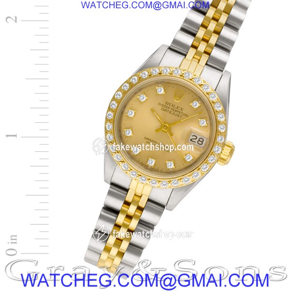 Rolex 69173 Datejust Automatic Female Stainless Steel
