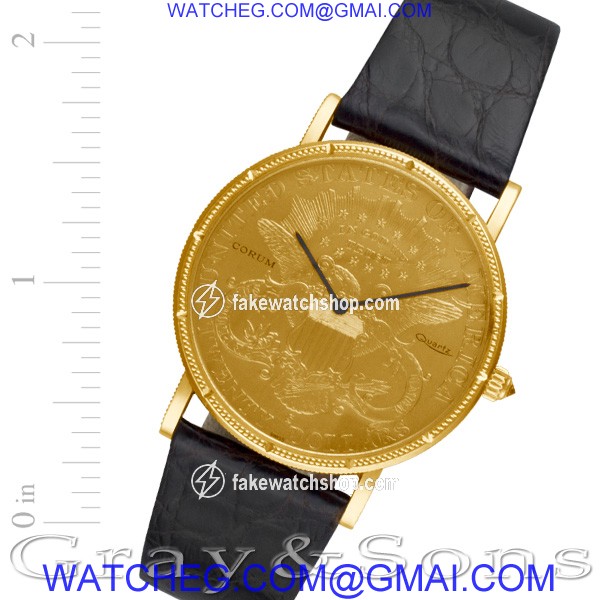 Corum Corum 2913  Quartz Male 18k yellow gold