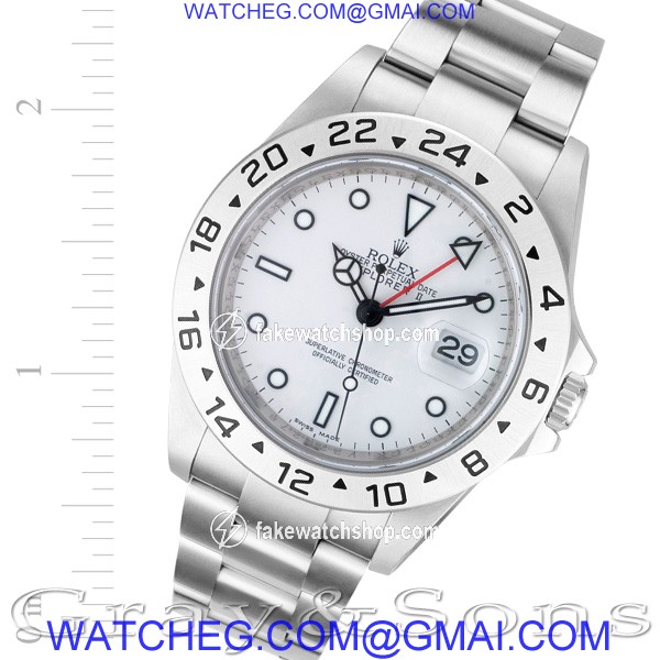 Rolex 16570T Explorer II Automatic Male Stainless Steel