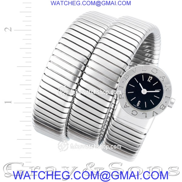Bvlgari bb191ts Tubogas Quartz Female Stainless Steel