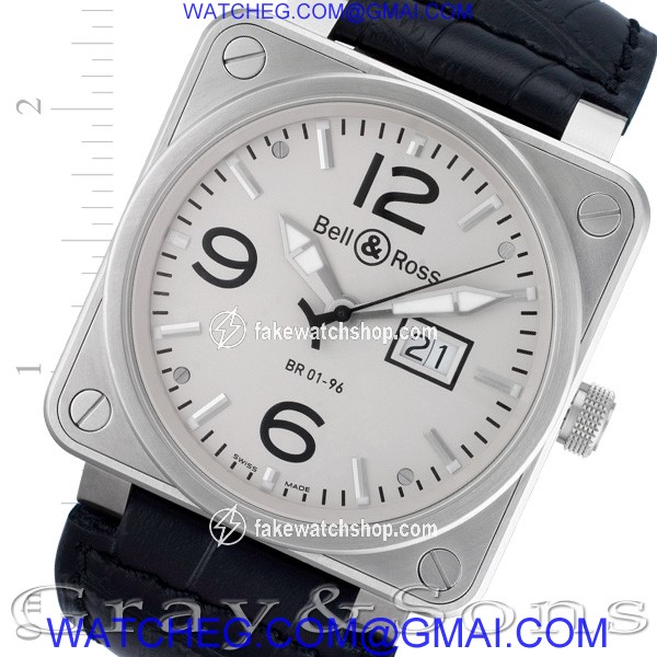 Bell & Ross BR0196-SL-ST Grande Date Automatic Male Stainless Steel