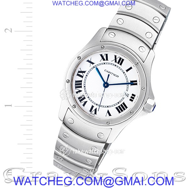 Cartier c131787 Santos Quartz Male Stainless Steel