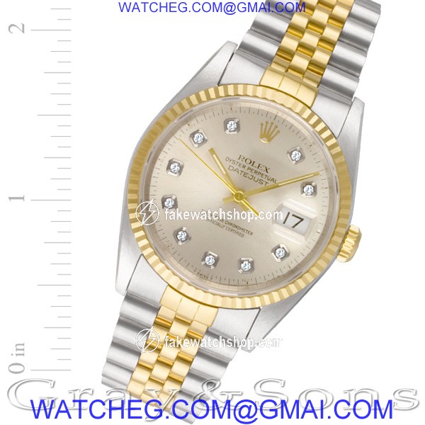 Rolex 16233 Datejust Automatic Male Stainless Steel